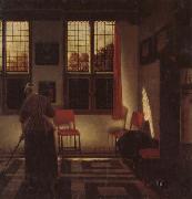 Pieter Janssens Elinga A Dutch Interior France oil painting reproduction
